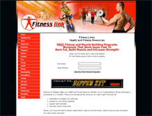 Tablet Screenshot of fitnesslinkpros.com